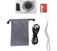 Appareil photo numérique 4K avec écran rabattable de 2,88 pouces, reconnaissance faciale HD 56 MP, zoom optique 10x et flash 6x pour la photographie