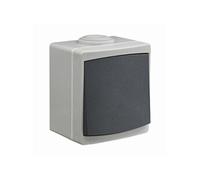 Appareillage en saillie étanche IP65 va et vient Gris - 730110