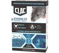 Appât céréales - Strong 25 - rats et souris - spécial espèces résistantes -
