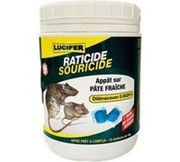 Lucifer Appât pâte fraîche raticide/souricide 150 g (15 x 10 g)