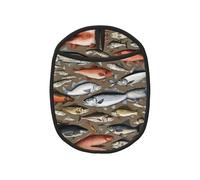 Appât de pêche - Tapis multifonction en silicone pour four, résistant à la chaleur, antidérapant, accessoire de cuisine sûr, dessous de plat approuvé par le chef.
