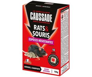 Appât pâte - Flu'operats pat - rats et souris - 150 g - 10 sachets de 15 g