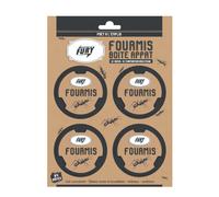 FURY Boîtes Appât Anti-Fourmis x4 - Tue Fourmis et Détruit la Colonie - Action par Ingestion et Contact - Sans Odeur - Éradication Complète du Nid - Usage Intérieur et Extérieur