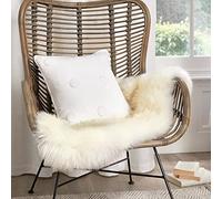 Appletree Boutique - Zara - Housse de Coussin 100% Coton - 43x43cm - Blanc