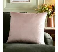 Appletree - Coussin en Velours Naturel (55 x 55 cm) - Coussin en Velours Doux au Toucher - Rembourrage Inclus - Coussin Naturel - Coussin crème Naturel avec Housse Incluse - Grand Coussin en Velours