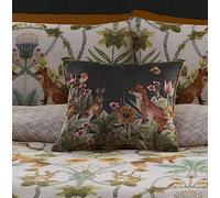 Appletree - Coussin en Velours Renard (43 x 43 cm) - Coussin en Velours Doux au Toucher - Bord passepoilé - Coussin Woodland - Literie Assortie Disponible - Coussin Animaux de la forêt avec Housse