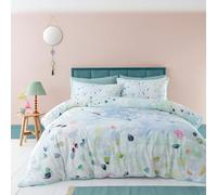 Appletree Style - Alfresco - Parure de lit 100% Coton - King Size - Bleu Canard
