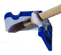 Applicateur a réchampir + pinceau + 02 velours adhésifs de protection, contre débordement de peinture, remplace les adhésifs de masquage et scotch de masquage