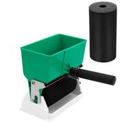 Applicateur de Colle à Bois Manuel Réglable, Rouleau Portable Vert | ABS et Aluminium, Design Ergonomique Simple, Réservoir Intégré, pour PVC et Bois