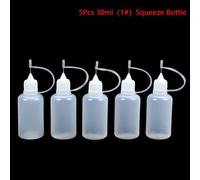 Applicateur De Colle Plastique Utile 30ml/50ml, 5 Pièces, Bouteille À Presser Pour Le Papier, Quilling, Bricolage, Outils Artisanaux Pour Scrapbooking