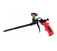Applicateur de pistolet mousse, distributeur mousse expansible PU réglable | Tube métallique renforcé, valve d'entrée en acier au carbone, poignée à gâchette pour scellement(1 item)