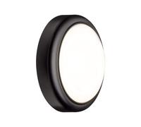 Applique 230v Cone Wall Ip44 15w 3000k Plastique Gris