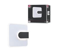 Applique 2form Carré Led 14w 2030lm 4000k 240x240mm Noir & Bl 230v Plastique