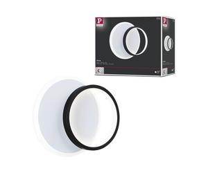 Applique 2form Rond Led 12,5w 1590lm 4000k 240x195mm Noir & Blanc 230v Plast