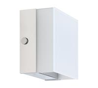 Applique ALEA 2 LED 1X3,7W en acier chrome 125x0x120mm