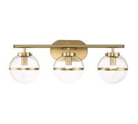 Elstead Lighting Hollis applique murale 3x40 W laiton HK-HOLLIS3-C-HB-BATH