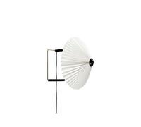 Applique Avec Prise Matin Small Tissu Blanc / Led - Ø 30 Cm - Hay