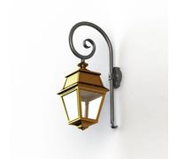 Applique Avenue 2 N°2 LED clair Laiton vernis teinté 070 - PRADIER 102105070