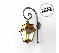 Applique Avenue 2 N°2 LED Laiton brut 072 Diffuseur clair - PRADIER 102105072