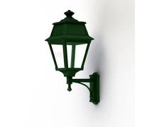 Applique Avenue 2 N°7 LED clair Vert Anglais 019 - PRADIER 102120019