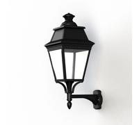 Applique Avenue 3 N°4 LED Warm Noir 000 Diffuseur clair - PRADIER 103213000