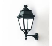 Applique Avenue 3 N°4 LED Warm Patine vert de gris 008 Diffuseur clair - PRADIER 103213008