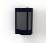 Applique Brick² N°1 PMMA noir Bleu acier 065 - PRADIER 108004065