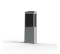 Applique Brick² N°2 PMMA noir Gris soie 105 - PRADIER 108005105
