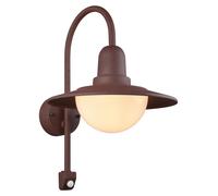 Trio-Leuchten Applique extérieure NORMAN - capteur de mouvement Cuivre 1xE27 IP44 207269124