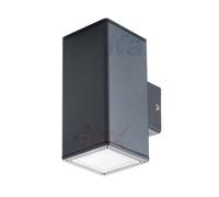 Applique de jardin murale GU10 IP44 EL 235 D 2x max 10W 29001
