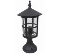 Applique De Jardin Rustique Noire H:43cm E27 IP43 Lampe Extérieure HENA