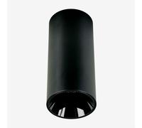Applique De Plafond Led De Surface Rond Ø7,2 Cm En Aluminium Luisiana Noir