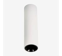 Applique De Plafond Led De Surface Ronde En Aluminium Luisiana Ø4 Cm Blanc - Noir