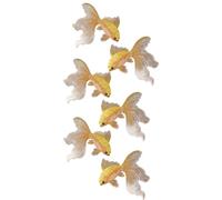 Applique de poisson avec ailerons en, Golden | Palmes brodées fluides avec application de poisson en pour vêtements, ornement, manchette, poitrine,