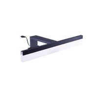 Voltman - Applique de salle de bain 32cm Noire (7W 560lm 4000K IP44) G