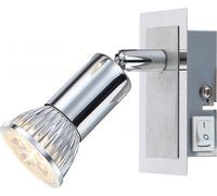 Applique DEL luminaire mural spot couloir chrome aluminium chambre Á coucher LED