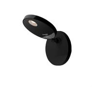 Demetra Faretto applique murale avec interrupteur noir mat Artemide - 8052993059482