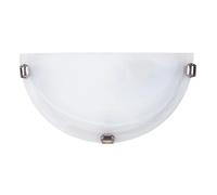Applique demi-plafonnier Rabalux Alabastro E27 30cm blanc