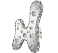 Applique design LED salon chambre éclairage cristal clair chrome Globo 67043W