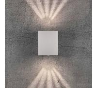 Applique D'ext. Led Canto Kubi 2, 10 Cm, Blanche