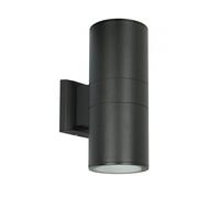 Applique d'extérieur Adela noire 2xE27x60W en aluminium, dimensions : 27 x 11 x 17,5 cm, IP54, SU-MA