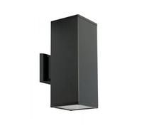 Applique d'extérieur Adela noire 2xE27x60W en aluminium, dimensions : 30x12x18,5 cm, IP54, SU-MA