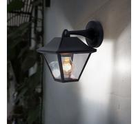 Applique d'extérieur ALU, éclairage de façade, lanterne de jardin et de cour, lampe en verre V-TAC 8686
