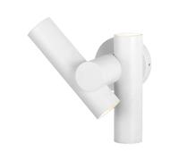 LED Applique Murale Extérieur & Intérieur Pivotant Up & Down Blanc Aluminium