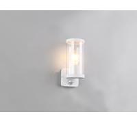 Applique d'extérieur avec détecteur de mouvement BONITO, blanche, 1xE27x28W, aluminium, dimensions : 23x9,5x9,5 cm, IP44, RL