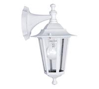 Applique d'extérieur descendante Laterna - EGLO - Blanc - Métal & Verre - H35cm