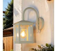 Applique d'extérieur en métal crème IP23 maison balcon D : 25 cm E27 max 60 watts lanterne rustique applique d'extérieur jardin CRÈME