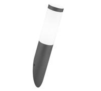 Applique d'extérieur façade lampe torche de jardin INOX anthracite dans un ensemble comprenant des ampoules LED