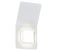 Applique d'extérieur LED 5 watts éclairage véranda terrasse 2 flammes blanc Eglo 78054