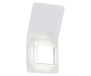 Applique d'extérieur LED 5 watts éclairage véranda terrasse 2 flammes blanc Eglo 78054